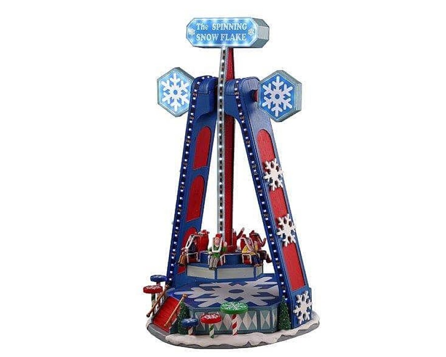 Christmas Villages | Lemax The Spinning Snowflake, Incl. Adapter (4.5V)