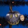 Halloween | Bethany Lowe Green Apple With Purple Poison Ornament Mini