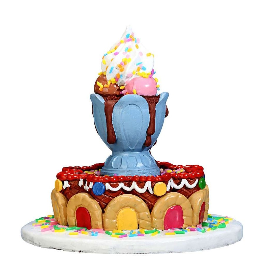 Christmas Villages | Lemax Lemax Village 73292 Sundae Fountain 73292