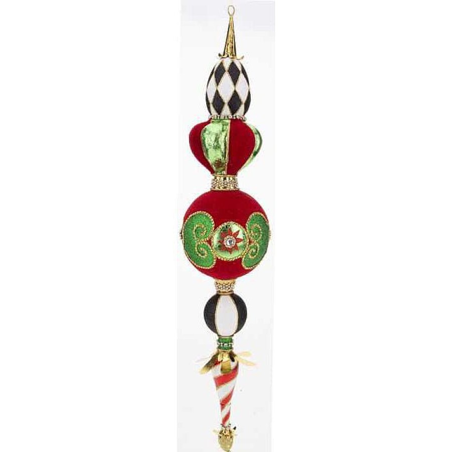 Home Decors | Mark Roberts Mark Roberts Grand Trad. Finial Ornament 25-90138