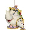 Christmas Tree | Jim Shore Jim Shore A21431 Mrs Potts & Chip Hanging Ornament