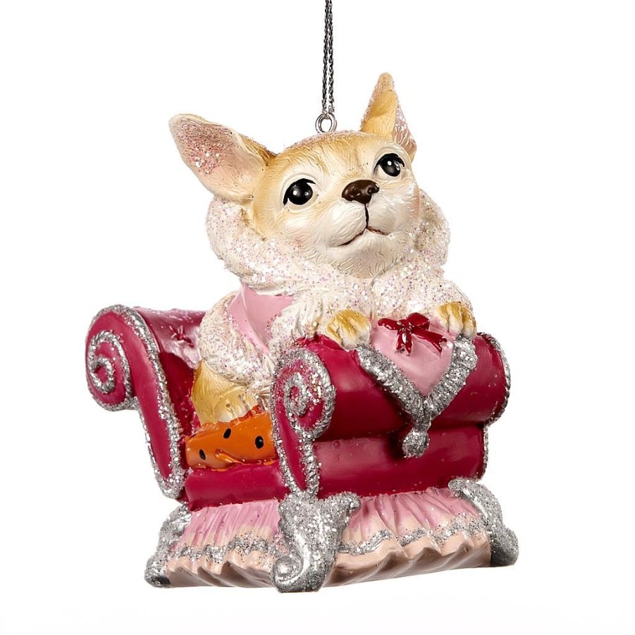 Christmas Tree | Goodwill Dog On Sofa Ornament Tr 27363