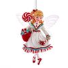 Christmas Tree | Kurt Adler Kurt Adler 5.5" Retro Fairy With Candycane Lollipop E0433