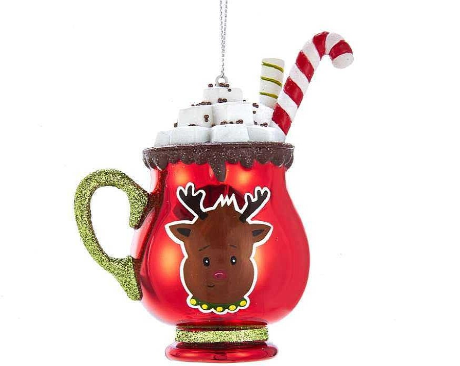 Christmas Tree | Kurt Adler Kurt Adler Nb1501 Noble Gems Glass Cocoa Mug Orn