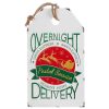 Christmas Tree | Raz Imports Raz Imports Express Mail Tag Ornament Overnight Delivery 4036320