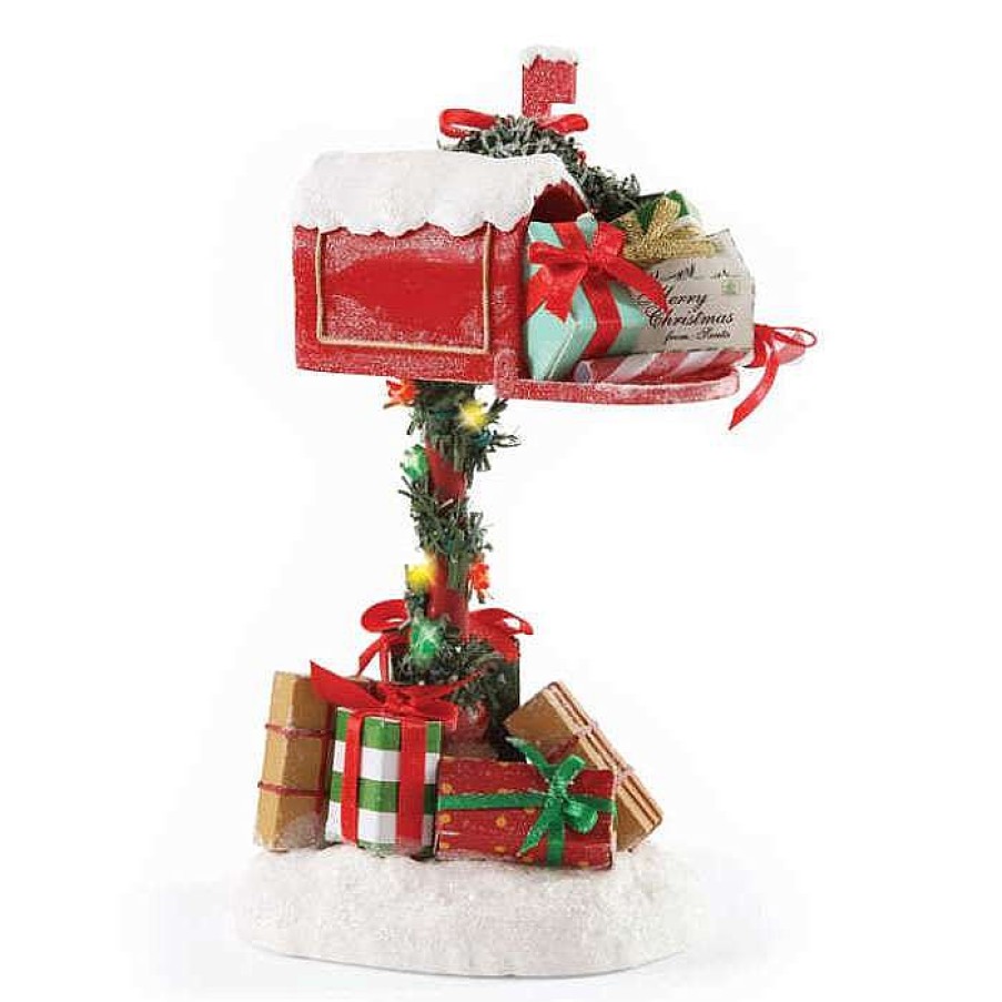 Home Decors | Possible Dreams Department 56 Santa'S Mailbox Possible Dreams 4053585