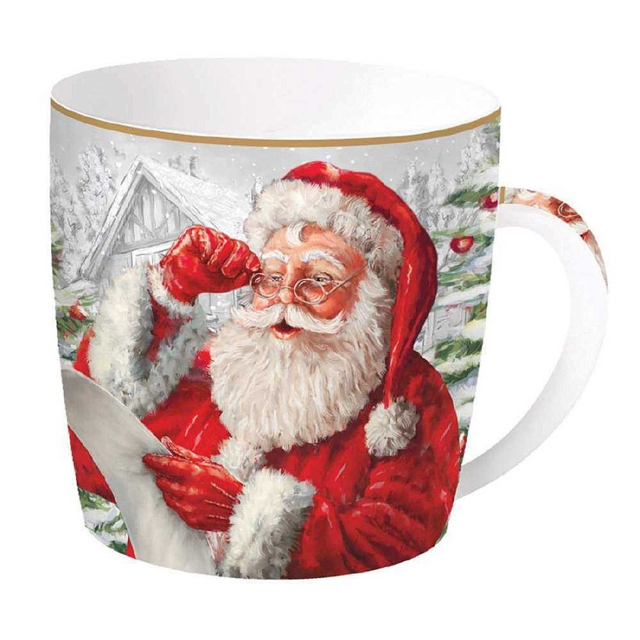 Tableware | Easy Life Christmas Tableware: Porcelain Mug In Tin Box