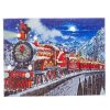 North Pole | Raz Imports Raz Imports Santa Express Lighted Print 4039400