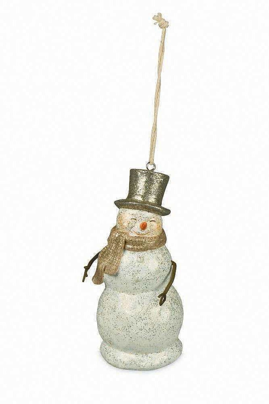 Traditional | Bethany Lowe Kl7550 Bethany Lowe Smiley Snowman Ornament