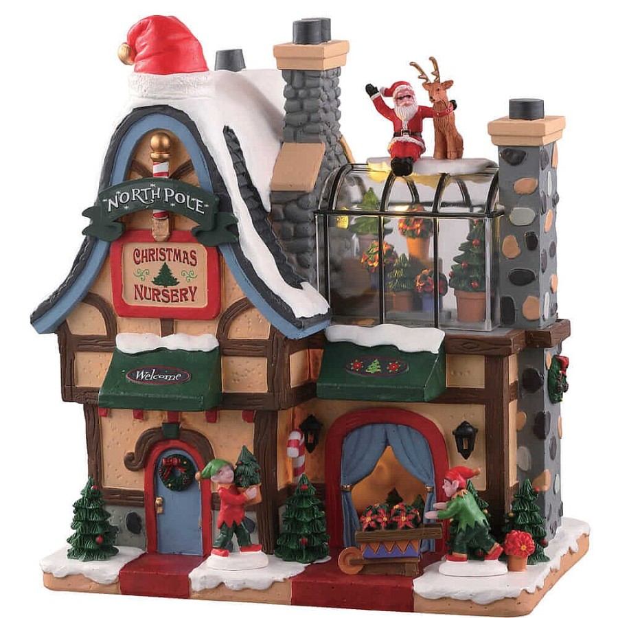 Christmas Villages | Lemax North Pole Nursery, B/O (4.5V)