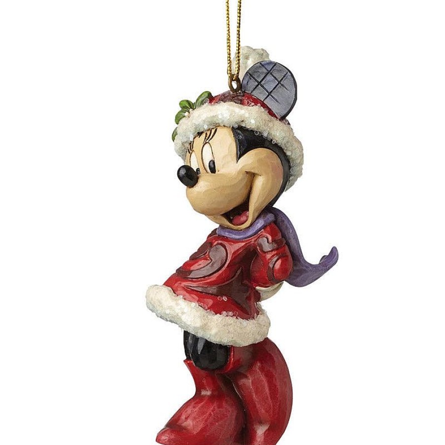 Christmas Tree | Jim Shore Jim Shore A28240 Sugar Coated Minnie Mouse Hanging Ornament