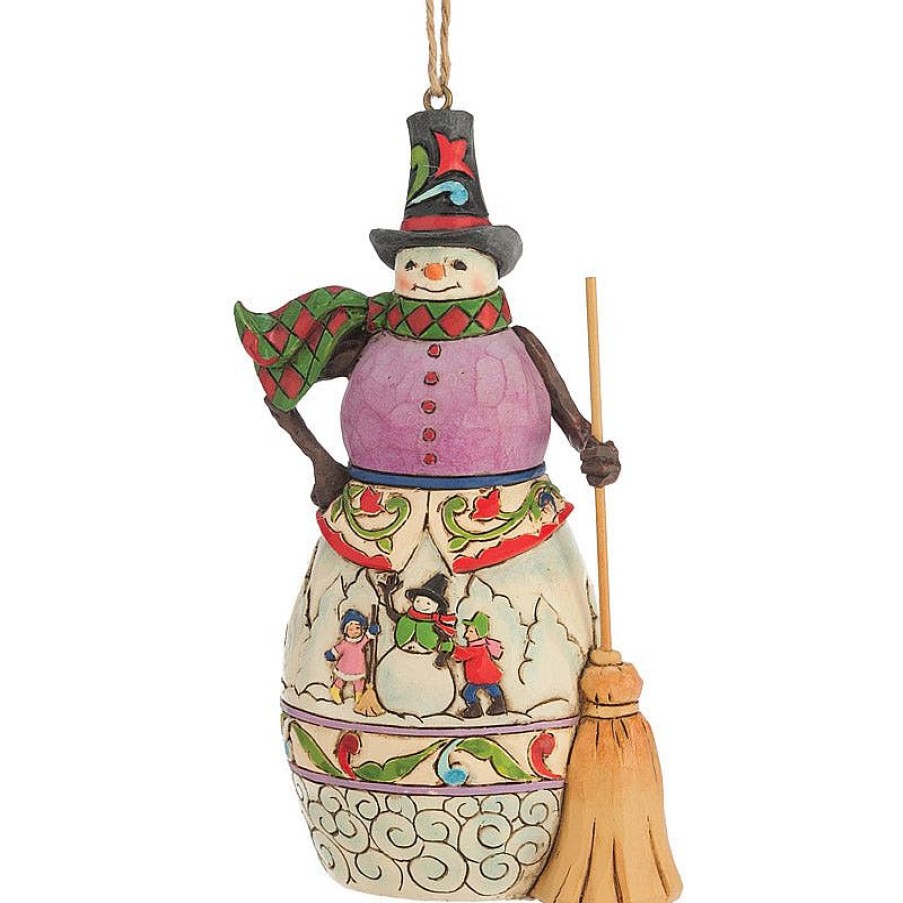 Christmas Tree | Jim Shore Jim Shore Winter Scene Snowman Hanging Ornament 4047793