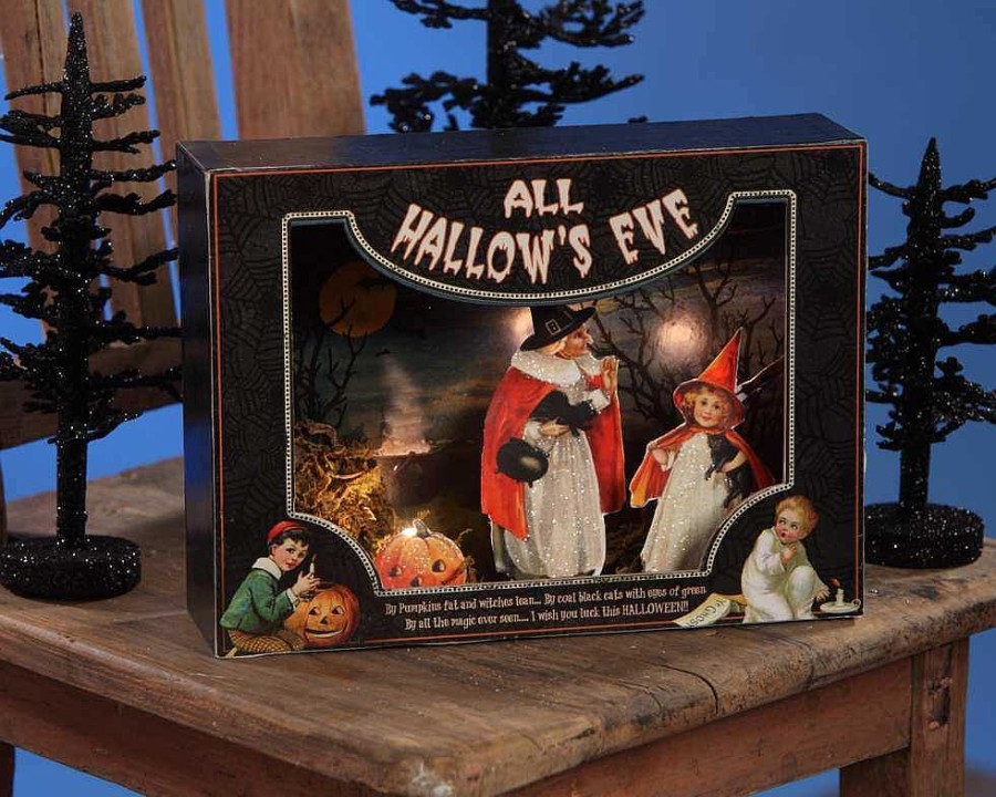 Halloween | Bethany Lowe Sn6610 Bethany Lowe All Hallow'S Eve Shadowbox