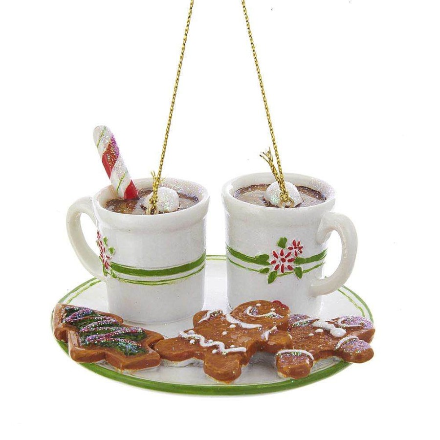 Christmas Tree | Kurt Adler Td1597 Kurt S. Adler Afternoon Tea Time Plate Ornament