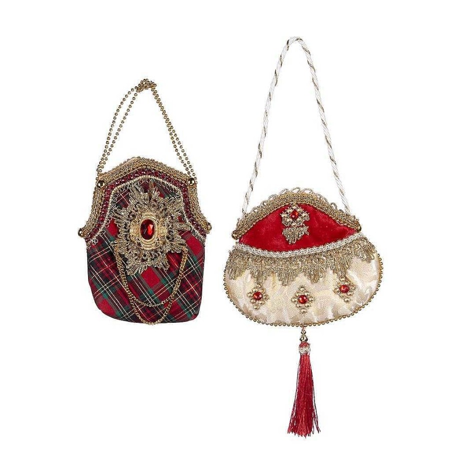 Christmas Tree | Katherine Collection Katherine'S Collection Purse Ornaments 2 Assorted Kc Br 17-917544