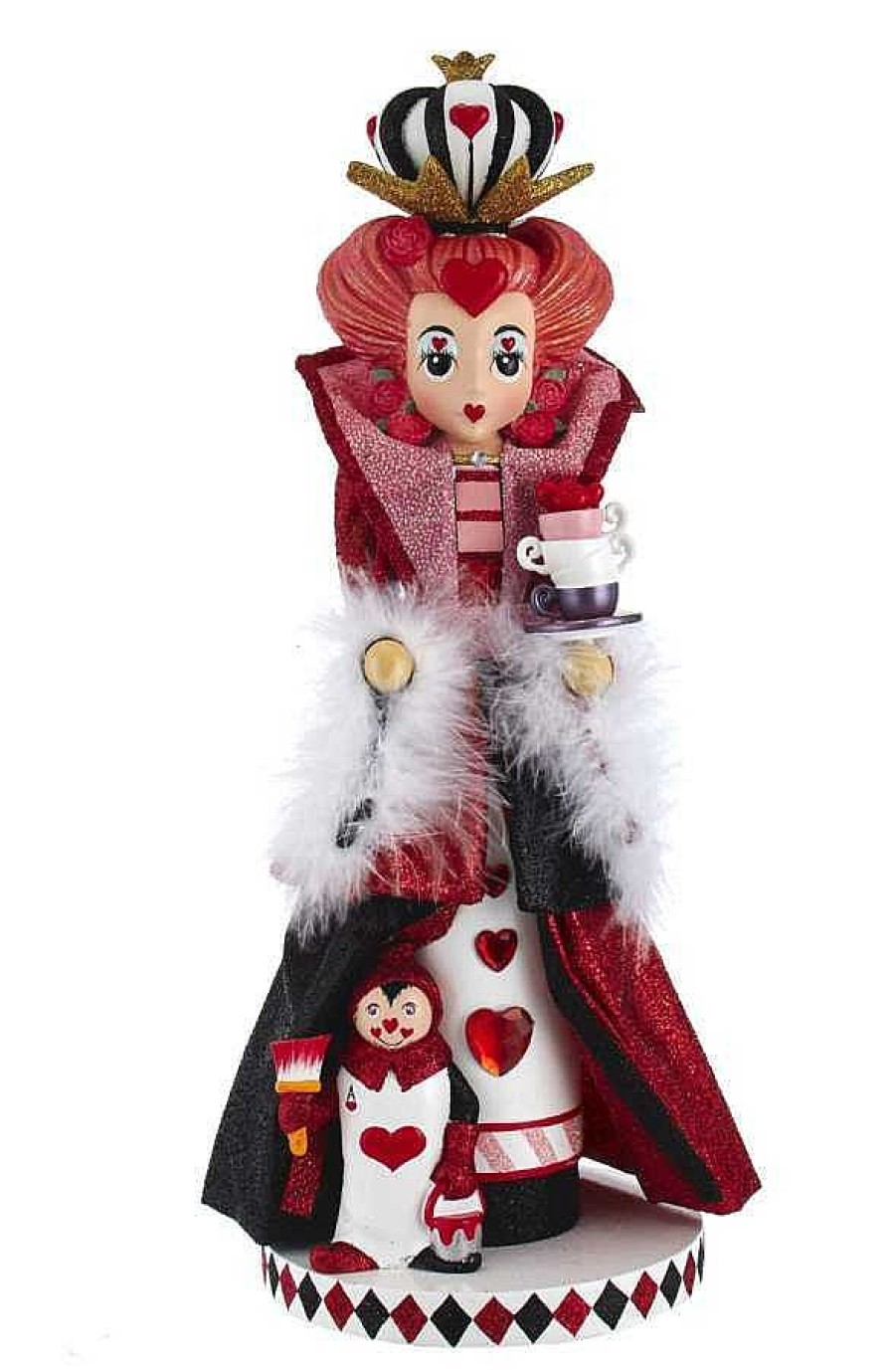 Nutcrackers | Kurt Adler Kurt Adler Ha0519 Hollywood Queen Of Heart Nutcracker