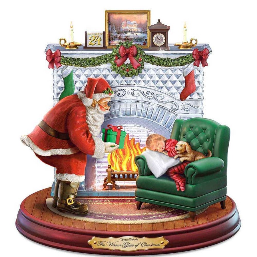 Santa Claus | Thomas Kinkade Thomas Kinkade The Warm Glow Of Christmas 01-17051-001