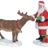 Christmas Villages | Lemax Lemax Village 62226 Reindeer Treats, Set Of 2 62226