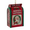 Christmas Tree | Kurt Adler Kurt S. Adler Nyc C6715 Vintage Santa'S Mailbox Ornament