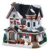 Christmas Villages | Lemax Lemax Christmas Residence (Aa), B/O Led 85389 Lemax Caddington Village