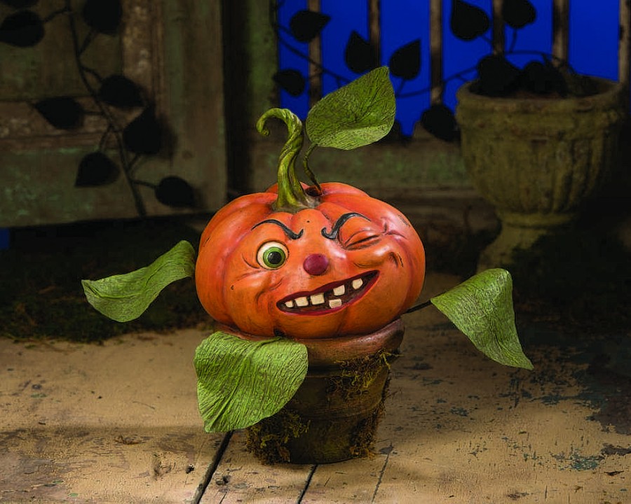 Halloween | Bethany Lowe Td8510 Bethany Lowe Cheeky Pumpkin Perrenial