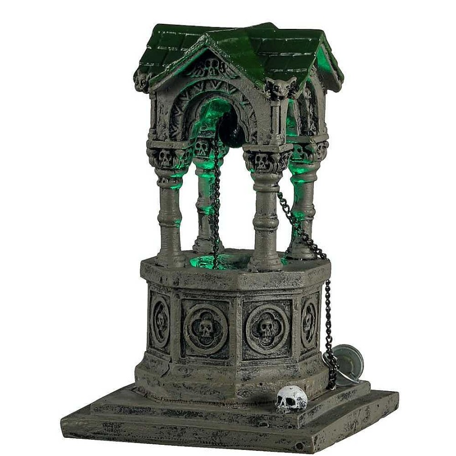 Halloween Villages | Lemax Lemax Village 2021 Gothic Well 14828