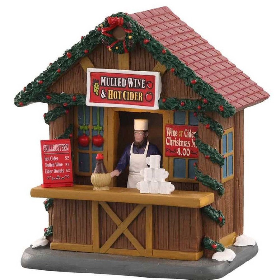 Christmas Villages | Lemax Lemax Mulled Wine And Ciders 04741 - Lemax Christmas Village