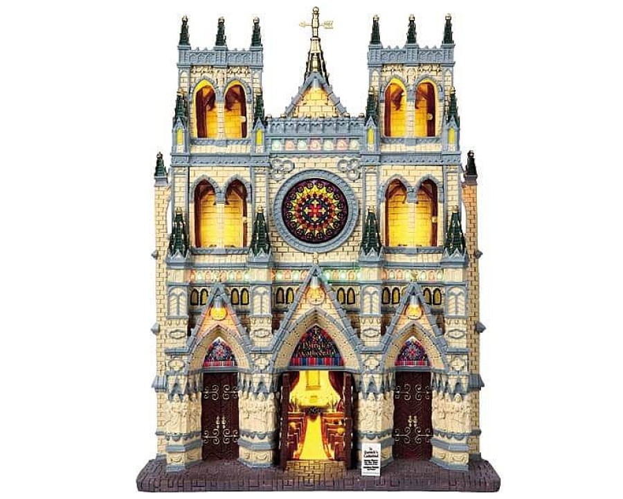 Christmas Villages | Lemax St. Patrick'S Cathedral, B/O (4.5V)