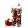 Home Decors | Katherine Collection Katherine'S Collection Holiday Elf Boot Red/White 28-828326 28-828326