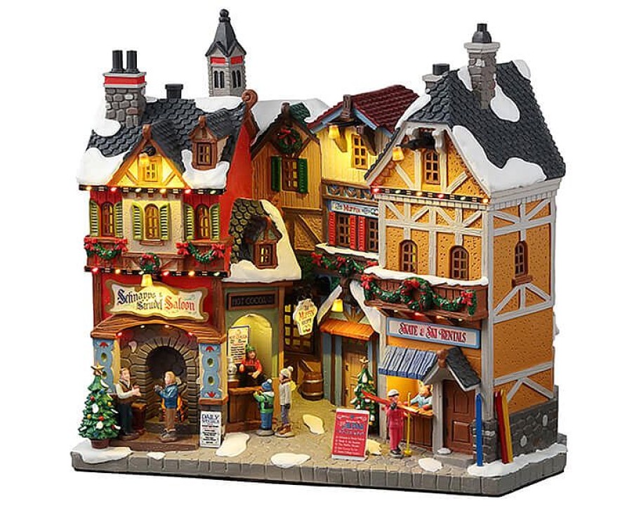 Christmas Villages | Lemax Alpine Winter Shops, B/O (4.5V)