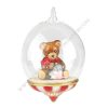 Glass Baubles | Komozja Famiily Komozja Family Mostowski Globe With Teddy And Cat