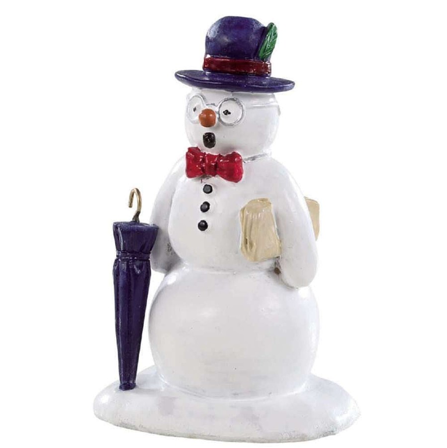 Christmas Villages | Lemax Lemax Dopper & Debonair Snowman 92781 Lemax Figurines