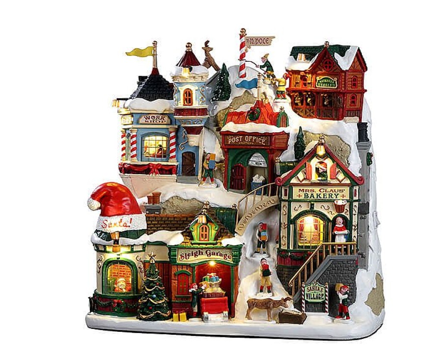 Christmas Villages | Lemax Santa'S Village, B/O (4.5V)