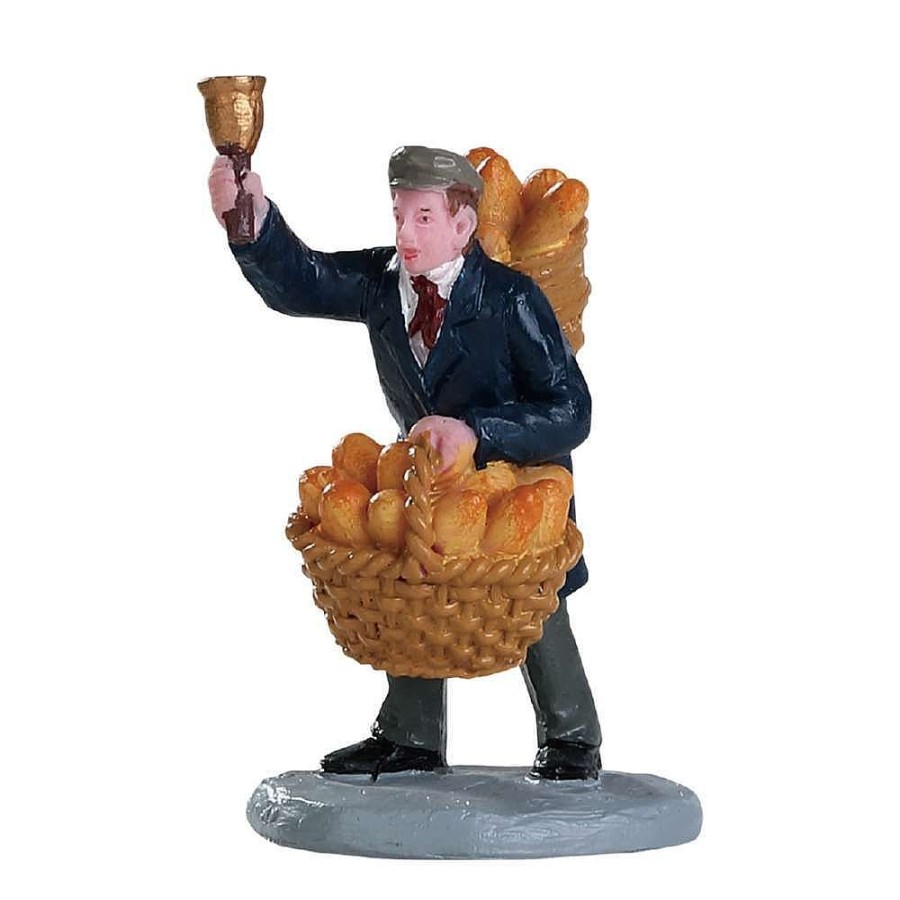 Christmas Villages | Lemax Lemax Bread Peddler 82590 Lemax Figurines