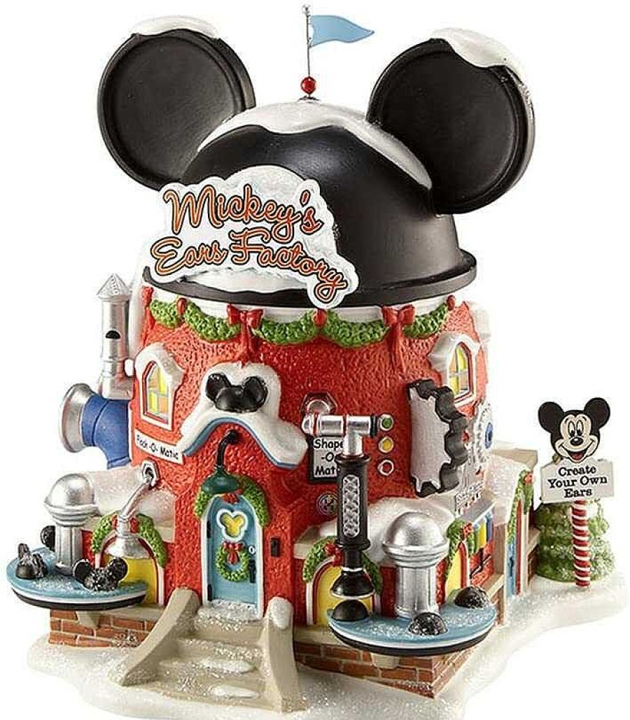 Christmas Villages | Department56 Department56 Disney Mickeys Ears Factory Eu A30078