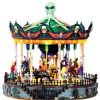 Halloween Villages | Lemax Lemax Scary-Go-Round, With 4.5V Adaptor 34605 Lemax Spooky Town