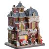 Christmas Villages | Lemax Lemax Boot Drive At The Firehouse 75230 - Lemax Caddington Village