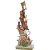 Home Decors | Jim Shore Jim Shore Heaped With Holiday Cheer Lighted Stacked Santa 4060310