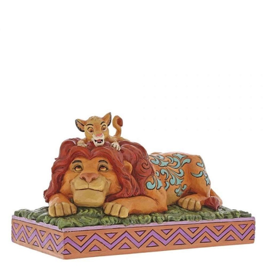 Disney World | Jim Shore Jim Shore A Father'S Pride (Simba & Mufasa Figurine) 6000972