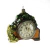 Glass Baubles | Komozja Famiily Hinged Clock-Musical Komozja Family Mostowski - Glass Bauble Handmade In Poland