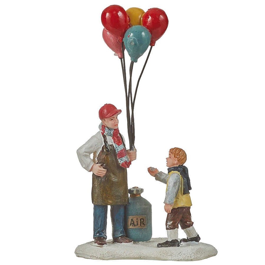 Christmas Villages | Luville Luville Collectables Fair Ground Selling Balloons 1045993