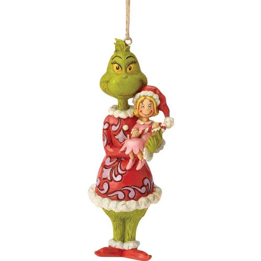 Christmas Tree | Jim Shore Jim Shore 6002072 Grinch Holding Cindy Lou (Hanging Ornament)